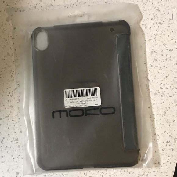 MoKo Case Fit New iPad Mini 6 2021 (6th Generation, 8.3-inch) - Space Gray - Picture 6 of 8